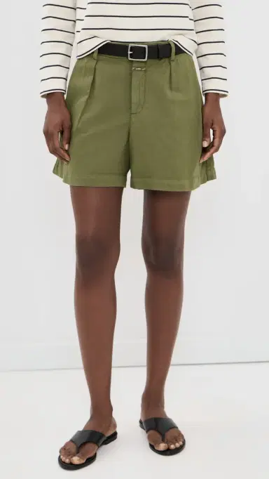 Closed Revyl Twill Shorts Hunter Green | Thumbnail 3 Closed Revyl Twill Shorts Hunter Green | Thumbnail 3
