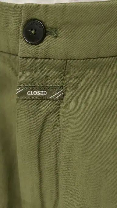 Closed Revyl Twill Shorts Hunter Green | Thumbnail 6 Closed Revyl Twill Shorts Hunter Green | Thumbnail 6