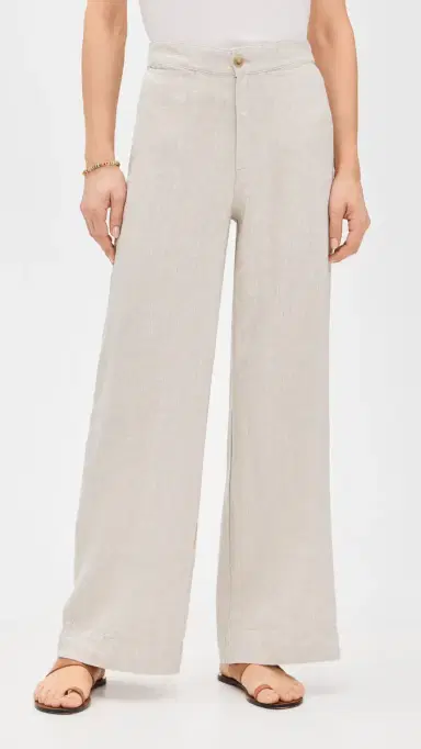 Faherty Sun Cruiser Linen Pants Flax | Thumbnail 2 Faherty Sun Cruiser Linen Pants Flax | Thumbnail 2