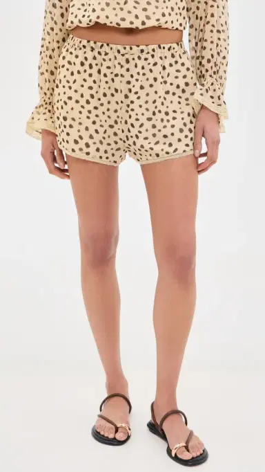 POSSE Priscilla ilk Shorts Cheetah | Thumbnail 2 POSSE Priscilla ilk Shorts Cheetah | Thumbnail 2