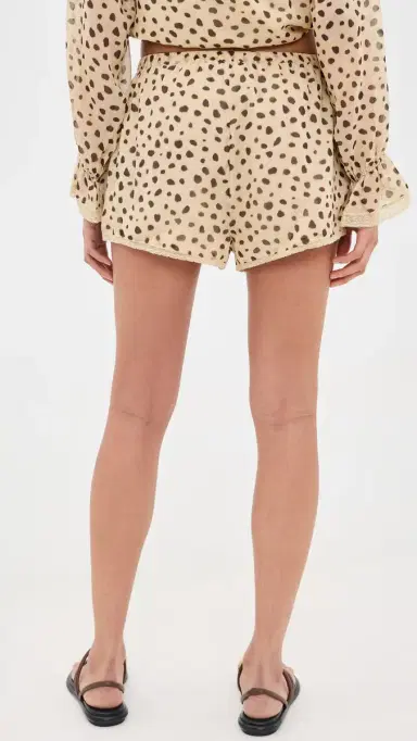 POSSE Priscilla ilk Shorts Cheetah | Thumbnail 3 POSSE Priscilla ilk Shorts Cheetah | Thumbnail 3