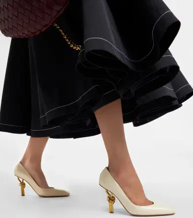 Bottega Veneta Knot leather pumps | Thumbnail 6 Bottega Veneta Knot leather pumps | Thumbnail 6