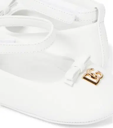 Dolce & Gabbana Kids Baby leather ballet flats | Thumbnail 3 Dolce & Gabbana Kids Baby leather ballet flats | Thumbnail 3