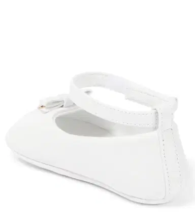 Dolce & Gabbana Kids Baby leather ballet flats | Thumbnail 4 Dolce & Gabbana Kids Baby leather ballet flats | Thumbnail 4