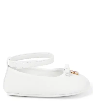 Dolce & Gabbana Kids Baby leather ballet flats | Thumbnail 5 Dolce & Gabbana Kids Baby leather ballet flats | Thumbnail 5