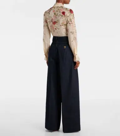 Zimmermann Hypnotic high-rise wide-leg jeans | Thumbnail 7 Zimmermann Hypnotic high-rise wide-leg jeans | Thumbnail 7