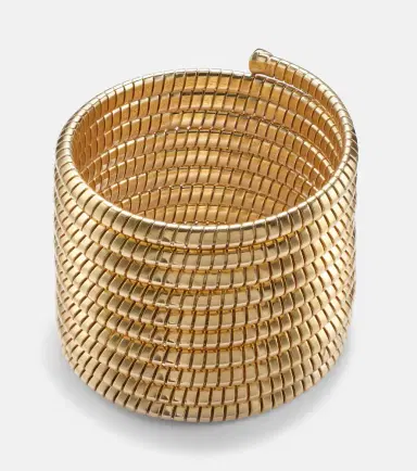 Marina B Trisolina 18kt gold bangle with diamonds | Thumbnail 2 Marina B Trisolina 18kt gold bangle with diamonds | Thumbnail 2