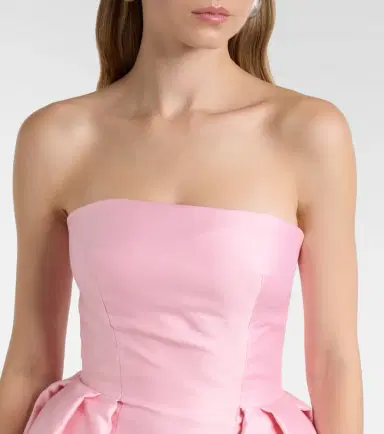 Monique Lhuillier Strapless bustier gown | Thumbnail 5 Monique Lhuillier Strapless bustier gown | Thumbnail 5