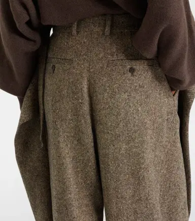 JW Anderson Asymmetric wool wide-leg pants | Thumbnail 2 JW Anderson Asymmetric wool wide-leg pants | Thumbnail 2