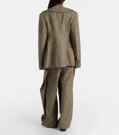 JW Anderson Asymmetric wool wide-leg pants | Thumbnail 6 JW Anderson Asymmetric wool wide-leg pants | Thumbnail 6