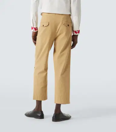 Bode Feather Runner cotton straight pants | Thumbnail 4 Bode Feather Runner cotton straight pants | Thumbnail 4