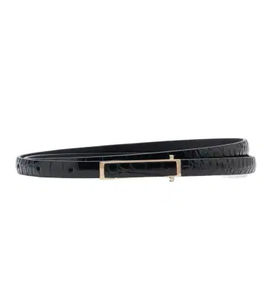 Tom Ford Croc-effect patent leather belt | Thumbnail 1 Tom Ford Croc-effect patent leather belt | Thumbnail 1
