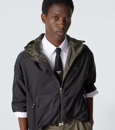 Prada Re-Nylon tie | Thumbnail 2 Prada Re-Nylon tie | Thumbnail 2