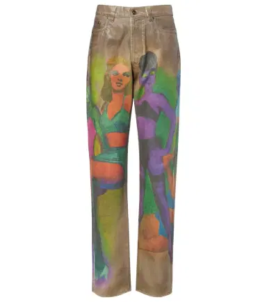 Versace Printed straight jeans | Thumbnail 1 Versace Printed straight jeans | Thumbnail 1