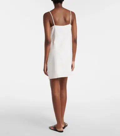 Asceno Geneva linen minidress | Thumbnail 5 Asceno Geneva linen minidress | Thumbnail 5