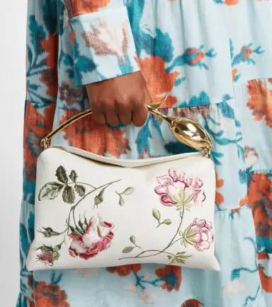 Erdem Bloom Medium floral leather top-handle bag | Thumbnail 5 Erdem Bloom Medium floral leather top-handle bag | Thumbnail 5