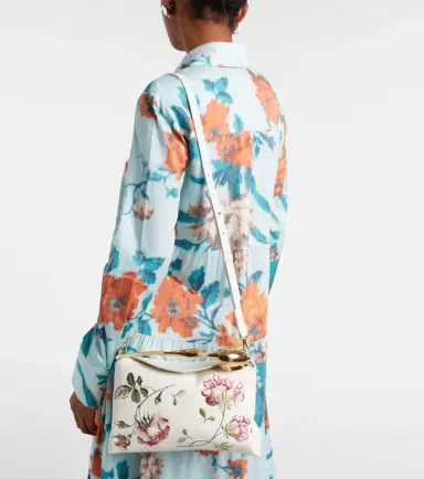 Erdem Bloom Medium floral leather top-handle bag | Thumbnail 6 Erdem Bloom Medium floral leather top-handle bag | Thumbnail 6