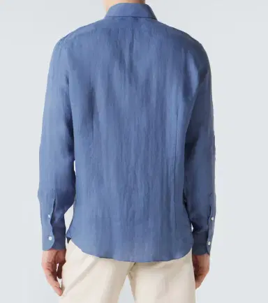 Thom Sweeney Linen shirt | Thumbnail 3 Thom Sweeney Linen shirt | Thumbnail 3