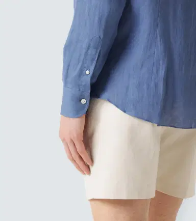 Thom Sweeney Linen shirt | Thumbnail 6 Thom Sweeney Linen shirt | Thumbnail 6