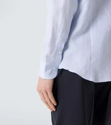 Thom Sweeney Linen shirt | Thumbnail 2 Thom Sweeney Linen shirt | Thumbnail 2