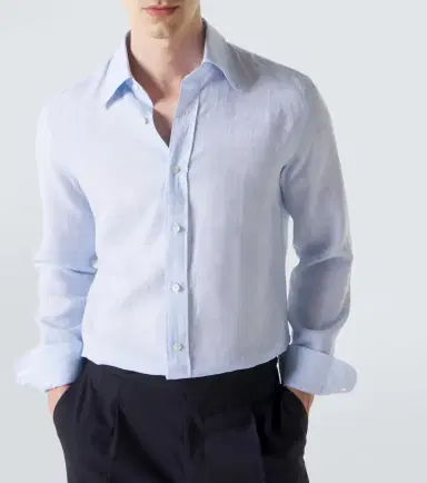 Thom Sweeney Linen shirt | Thumbnail 3 Thom Sweeney Linen shirt | Thumbnail 3