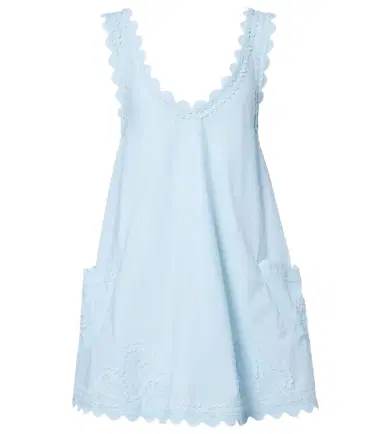 Juliet Dunn Embroidered cotton minidress | Thumbnail 1 Juliet Dunn Embroidered cotton minidress | Thumbnail 1