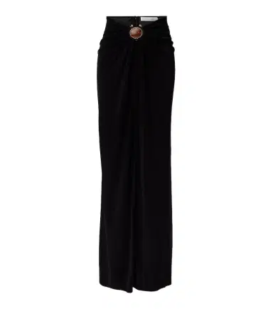 Christopher Esber Embellished gathered jersey maxi skirt | Thumbnail 1 Christopher Esber Embellished gathered jersey maxi skirt | Thumbnail 1
