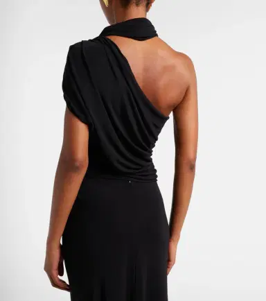 Christopher Esber Embellished draped jersey top | Thumbnail 4 Christopher Esber Embellished draped jersey top | Thumbnail 4