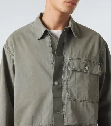 A.Presse A. Presse Paneled cotton jacket | Thumbnail 2 A.Presse A. Presse Paneled cotton jacket | Thumbnail 2