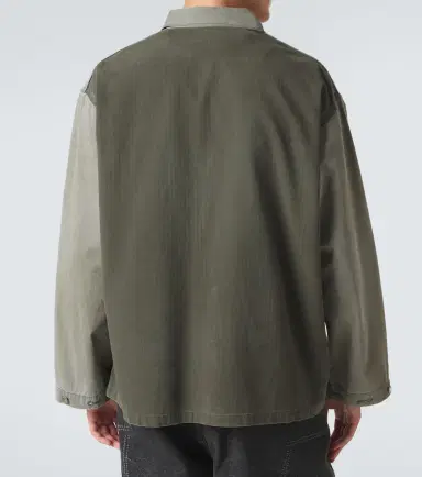 A.Presse A. Presse Paneled cotton jacket | Thumbnail 3 A.Presse A. Presse Paneled cotton jacket | Thumbnail 3