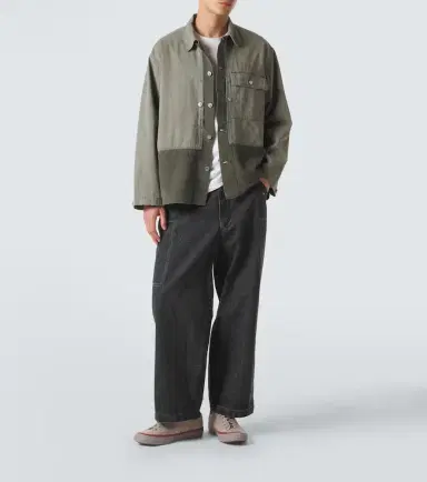 A.Presse A. Presse Paneled cotton jacket | Thumbnail 5 A.Presse A. Presse Paneled cotton jacket | Thumbnail 5