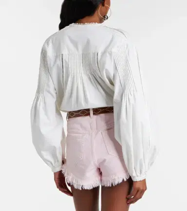 Isabel Marant Eneidala denim shorts | Thumbnail 2 Isabel Marant Eneidala denim shorts | Thumbnail 2