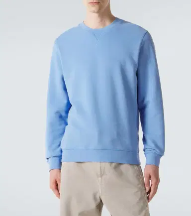 Sunspel Cotton French terry sweatshirt | Thumbnail 3 Sunspel Cotton French terry sweatshirt | Thumbnail 3