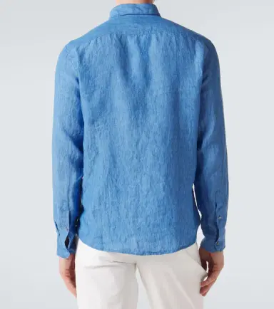 Sunspel Linen shirt | Thumbnail 3 Sunspel Linen shirt | Thumbnail 3