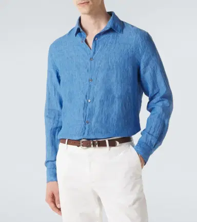Sunspel Linen shirt | Thumbnail 4 Sunspel Linen shirt | Thumbnail 4