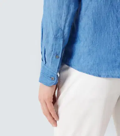 Sunspel Linen shirt | Thumbnail 6 Sunspel Linen shirt | Thumbnail 6