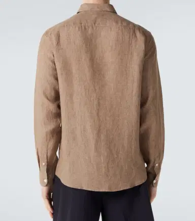 Sunspel Linen shirt | Thumbnail 2 Sunspel Linen shirt | Thumbnail 2