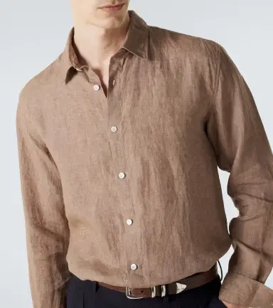 Sunspel Linen shirt | Thumbnail 4 Sunspel Linen shirt | Thumbnail 4