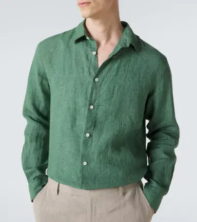 Sunspel Linen shirt | Thumbnail 2 Sunspel Linen shirt | Thumbnail 2