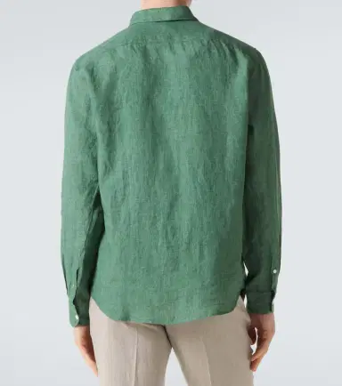 Sunspel Linen shirt | Thumbnail 3 Sunspel Linen shirt | Thumbnail 3