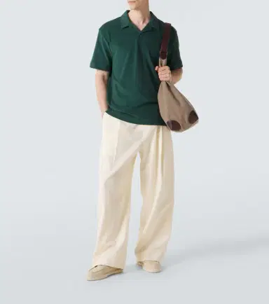 Sunspel Cotton terry polo shirt | Thumbnail 2 Sunspel Cotton terry polo shirt | Thumbnail 2