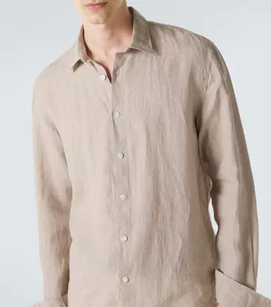 Sunspel Linen shirt | Thumbnail 2 Sunspel Linen shirt | Thumbnail 2