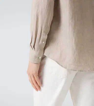 Sunspel Linen shirt | Thumbnail 5 Sunspel Linen shirt | Thumbnail 5