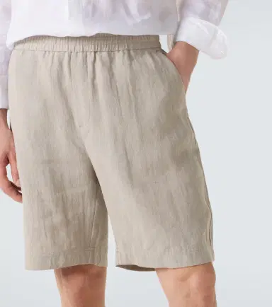 Sunspel Linen shorts | Thumbnail 4 Sunspel Linen shorts | Thumbnail 4