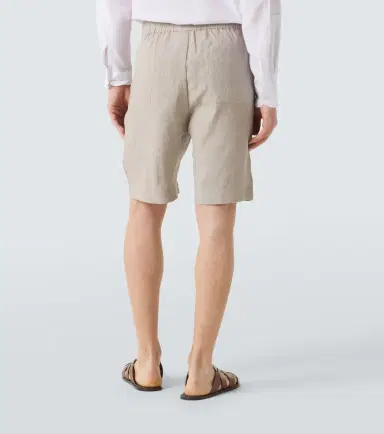 Sunspel Linen shorts | Thumbnail 5 Sunspel Linen shorts | Thumbnail 5
