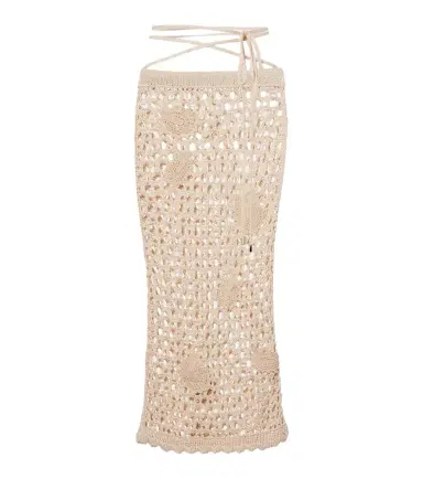 The Attico Open-knit cotton beach cover-up | Thumbnail 1 The Attico Open-knit cotton beach cover-up | Thumbnail 1