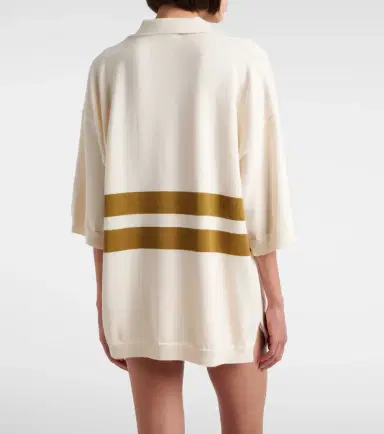 The Attico Striped oversized cotton polo shirt | Thumbnail 5 The Attico Striped oversized cotton polo shirt | Thumbnail 5