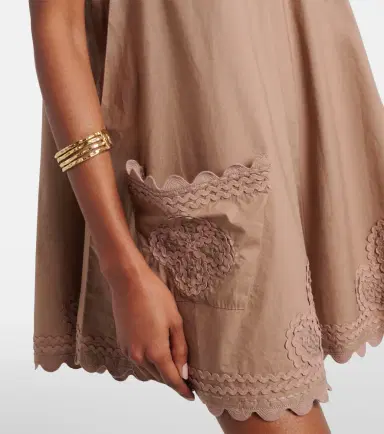 Juliet Dunn Embroidered cotton minidress | Thumbnail 2 Juliet Dunn Embroidered cotton minidress | Thumbnail 2