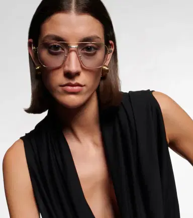 Cartier Eyewear Collection Santos De Cartier aviator sunglasses | Thumbnail 4 Cartier Eyewear Collection Santos De Cartier aviator sunglasses | Thumbnail 4