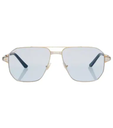 Cartier Eyewear Collection Santos De Cartier aviator sunglasses | Thumbnail 1 Cartier Eyewear Collection Santos De Cartier aviator sunglasses | Thumbnail 1